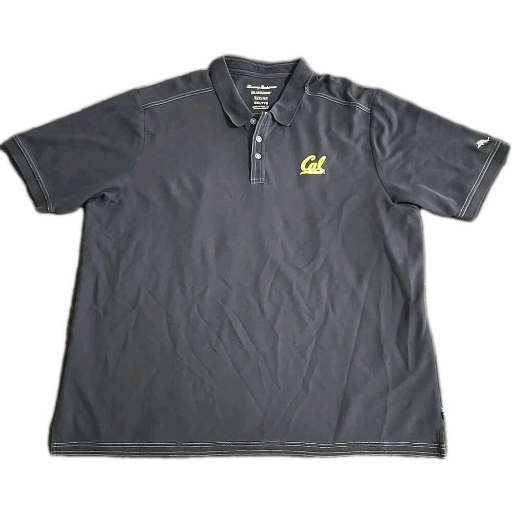 Tommy Bahama x Cal Berkeley Golden Bears Golf Polo Supima Cotton Shirt - 2XL XXL
